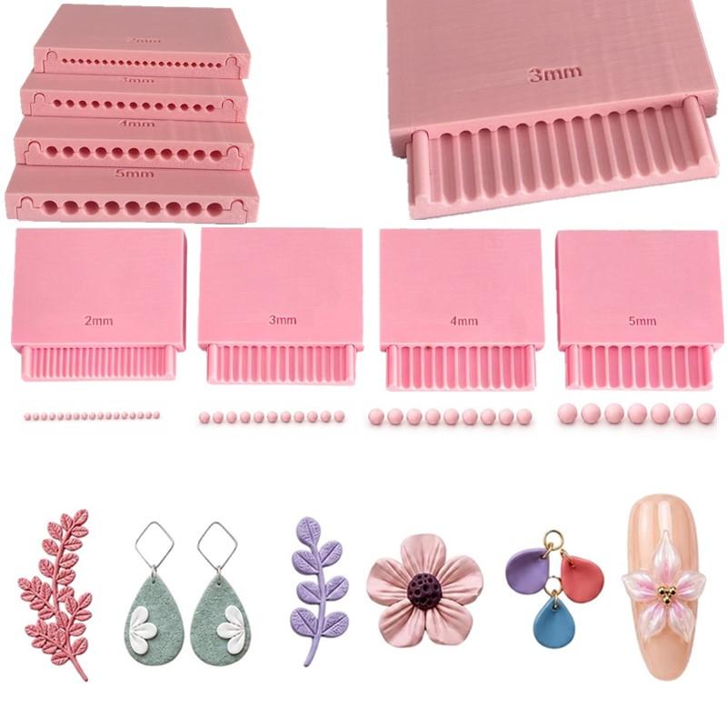 Jewelry Making Board - مجموعة قوالب لتشكيل خرز الطين البوليمري،