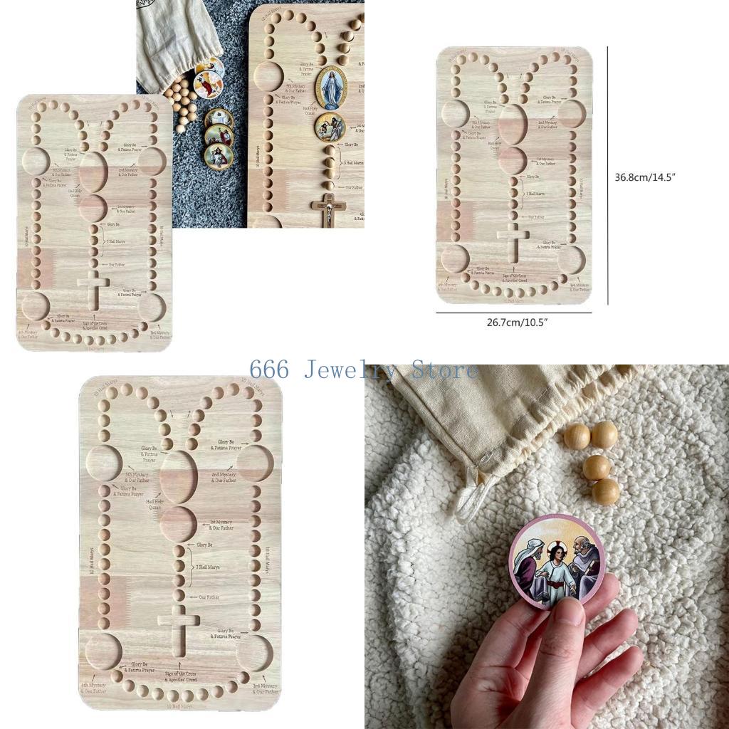 Jewelry Making Board - قلادات المجوهرات f2td زخرفة الحصير الصواني
