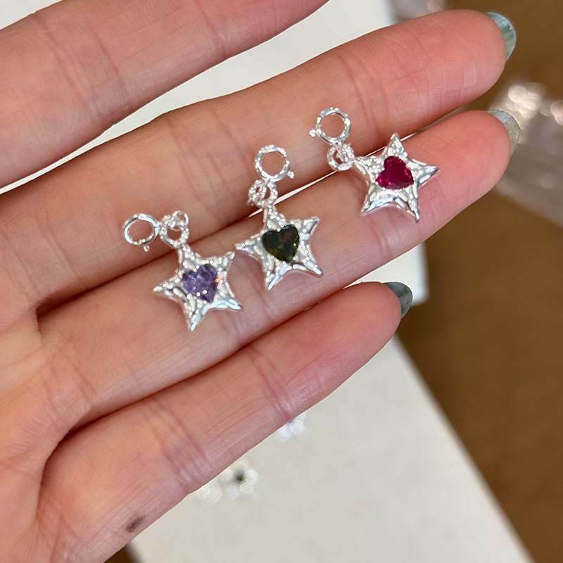 قلادة فضية 925 بتصميم نجمة وقل - مراجعة Jewelry Making In La وسعره