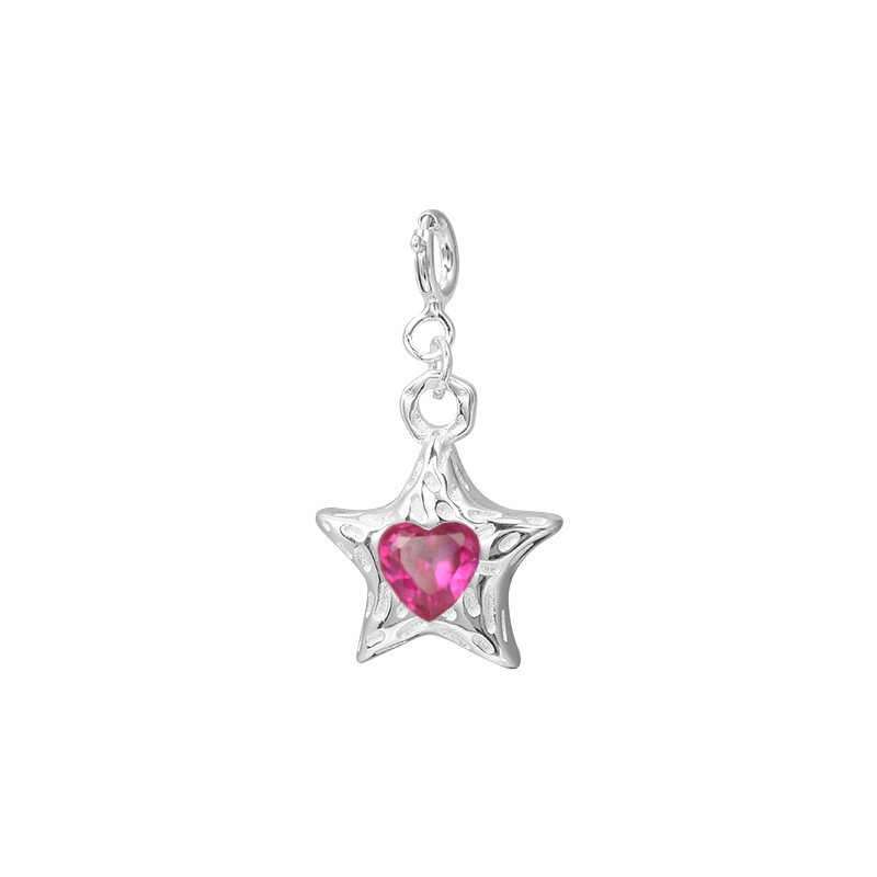 قلادة فضية 925 بتصميم نجمة وقل - مراجعة Jewelry Making In La وسعره