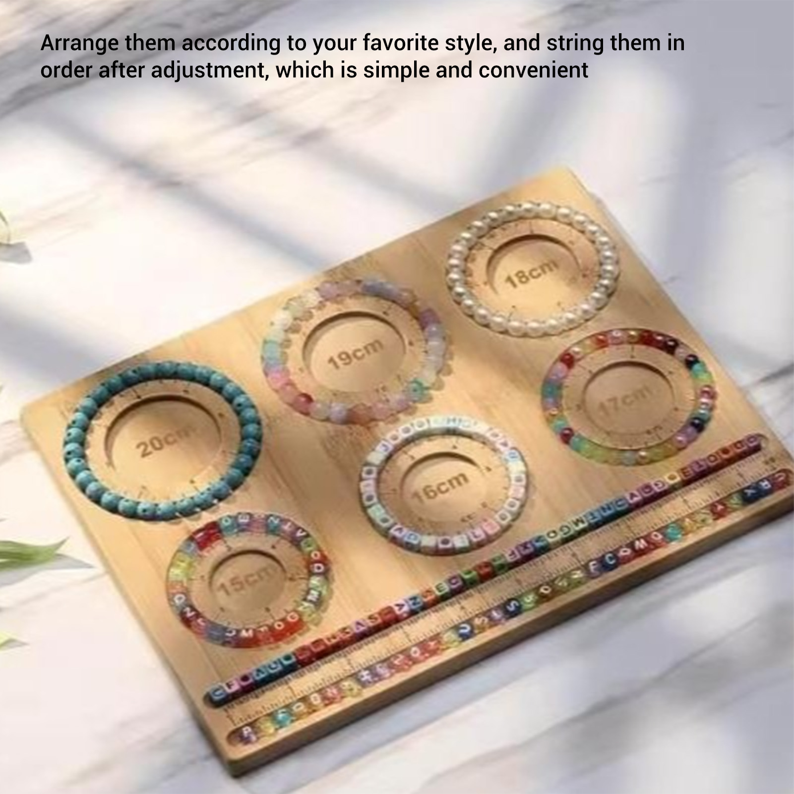 لوح خشبي لصنع المجوهرات مقاس 1 - مراجعة Jewelry Making Board وسعره