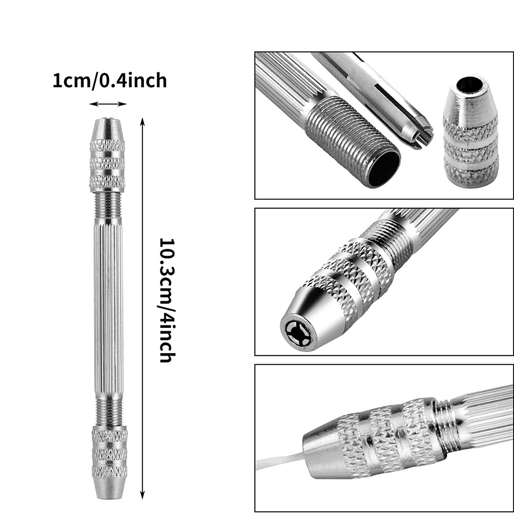 قاعدة مثقاب يدوية برأس مزدوج،  - مراجعة Jewelry Making Drill وسعره